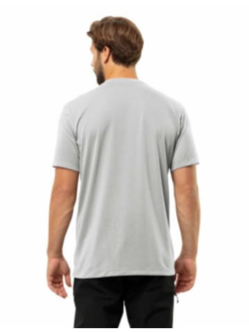Jack Wolfskin Rundhals T-Shirt für Herren in uni