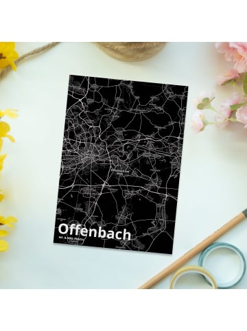Mr. & Mrs. Panda Postkarte Offenbach mit Spruch in Keine Angabe