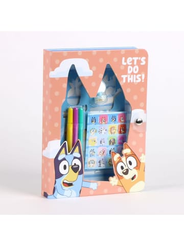 Bluey Notizbuch-Set für Kinder inkl. Stifte & StickerSchreibwaren-Set
