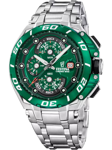 Festina Herren-Chronograph Chrono Bike Dunkelgrün