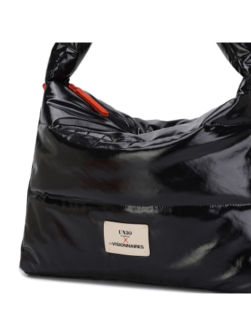 Les Visionnaires Unio Hobo Schultertasche 47 cm in black