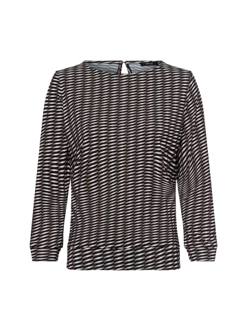 OPUS Langarmshirt Susta in braun