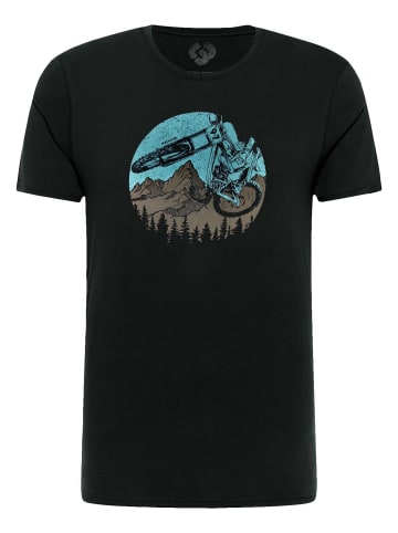 ragwear T-Shirt 'Sevy Remake' in schwarz