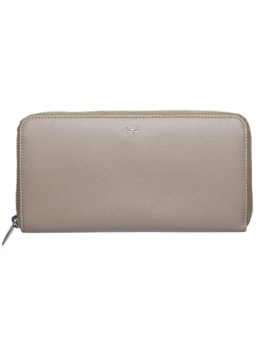 Golden Head Madrid Geldbörse RFID Schutz Leder 20 cm in taupe