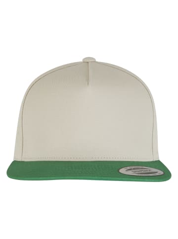  Flexfit Snapback - Classic in beige/green