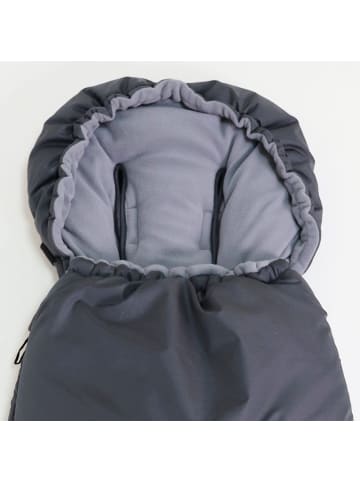 Kaiser Thermo-Fleece Fußsack Lukky in schwarz