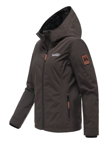 Marikoo Übergangsjacke Brombeere in Choco