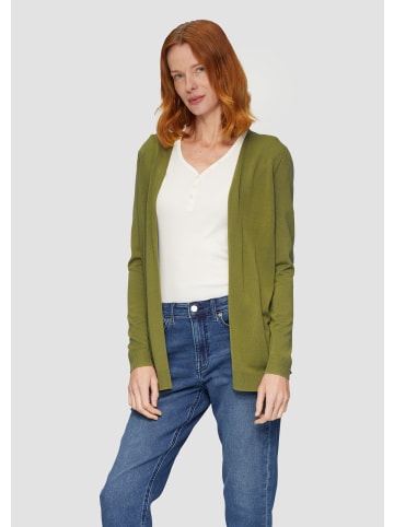 s.Oliver Strickjacke langarm in Olive