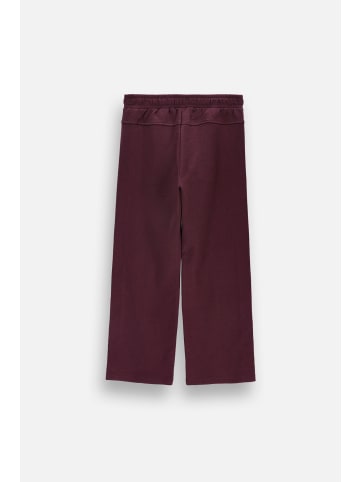 Coccodrillo Weite jogginghose mit weitem bein in dunkelrot