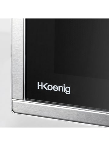 HKoenig Mikrowelle mit Grill VIO7  in Silber