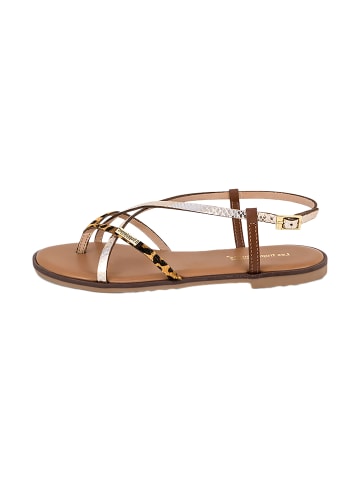 Les Tropéziennes par M Belarbi Monagum-Ledersandalen Multi-Leopard