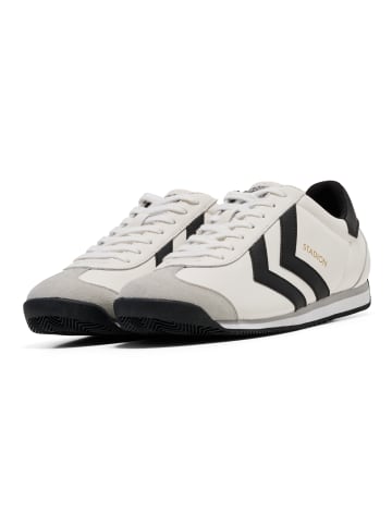 Hummel Schnürsenkel Sneaker Stadion Erwachsene in WHITE/BLACK
