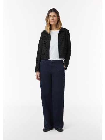 comma Indoor-Jacke langarm in Schwarz