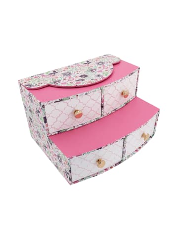 Amor Schmuckbox Karton in Rosa