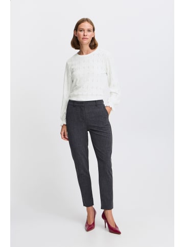 b.young Langarmbluse BYSILVA ONECK BLOUSE - 20817242 modische Langarmbluse in Weiß