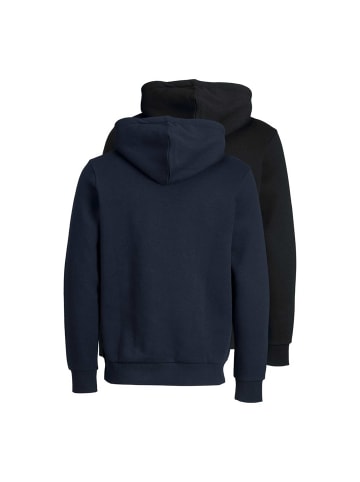 Jack & Jones Sweatshirt 2er Pack in Schwarz/Dunkelblau