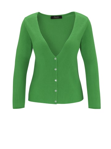 Aniston CASUAL Strickjacke in grün