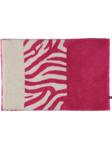 Rhomtuft Rhomtuft Badteppiche Zebra fuchsia-weiss - 1403 in fuchsia-weiss - 1403