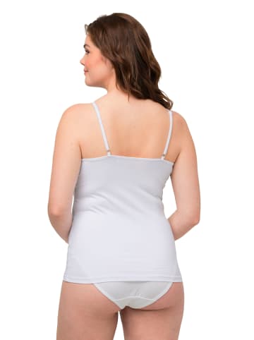 Ulla Popken Unterhemd in schneeweiß