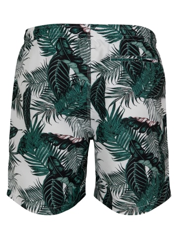 Urban Classics Badeshorts in palm leaves