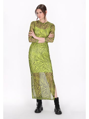 myMo ROCKS Women Dress in black yellow