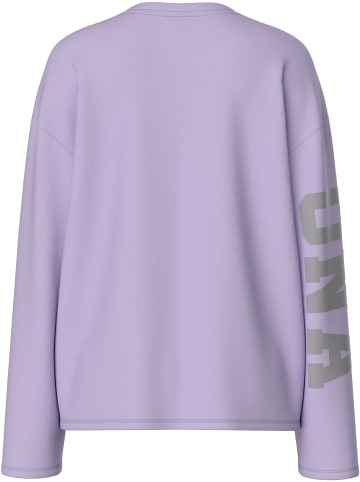 Pieces T-Shirt in Pastel Lilac