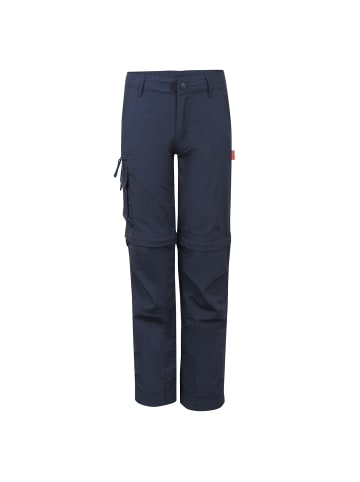 Trollkids Zipp-Off-Trekkinghose Oppland in dark navy