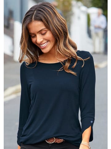 Vivance 3/4-Arm-Shirt in navy