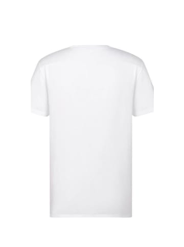 Dior Bienen Stickerei T Shirt weiß