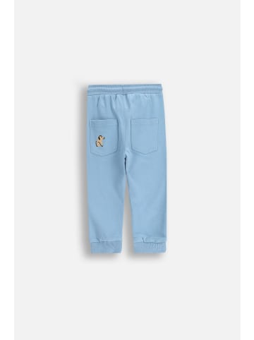 Coccodrillo Baumwoll-Jogginghose in blau