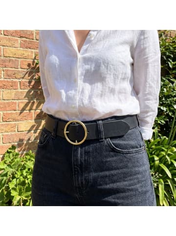 FRONHOFER Ledergürtel in Taupe