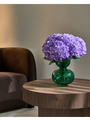 Beliani Künstlicher Blumenstrauß PERNES in Violett/Grün - (W) 45 x (H) 50 x (L) 45 cm