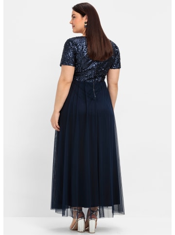 sheego Abendkleid in marine