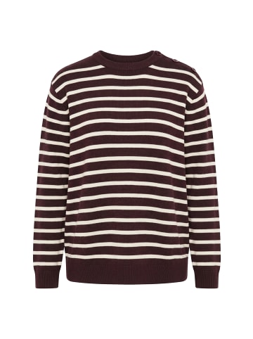 Ulla Popken Pullover in mahagoni