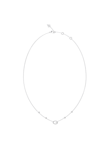 Guess Damen-Halskette G Silberfarben