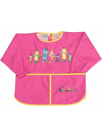 Playshoes Kinder Lätzchen "Malschürze mit Ärmeln" in Pink