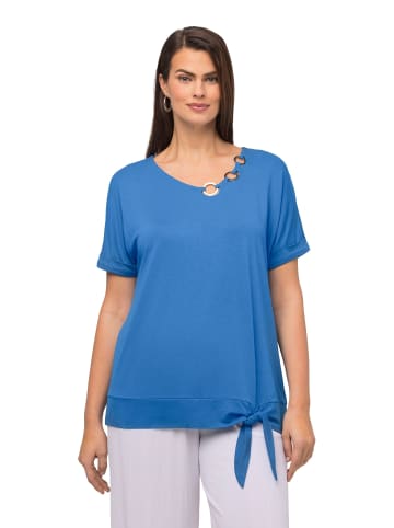 Ulla Popken Shirt in stahlblau