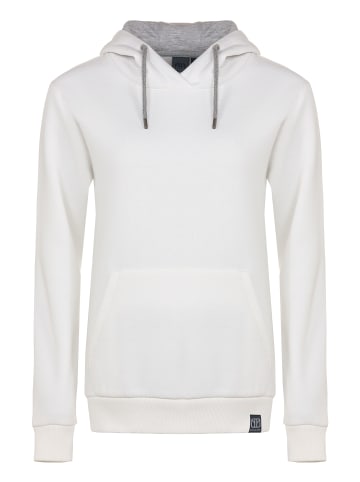 elkline Hoodie Let Go in white