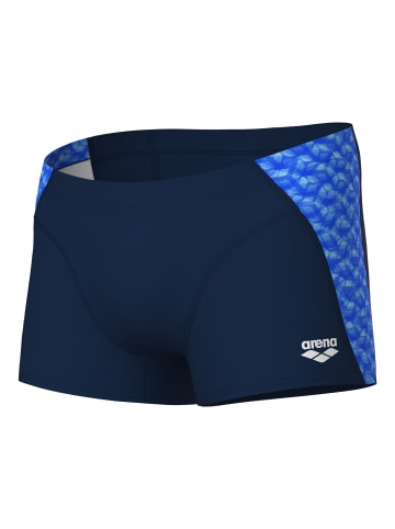 Arena Monogram Swim Short in Dunkelblau