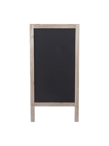 MCW XL Werbetafel C17 mit 2 Schreibflächen klappbar, Naturfarben