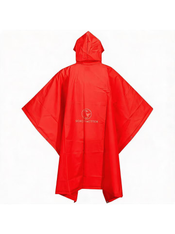 SCHIETWETTER Regenponcho "Schauerregen Eva" in red