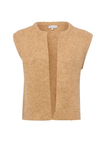 Marie Lund Weste in camel - 0001
