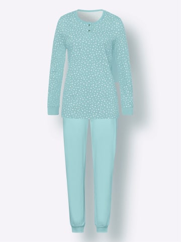 Sieh an! Schlafanzug in mint-ecru