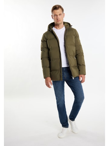 DreiMaster Maritim Winterjacke Mit Wattierung in Militäroliv