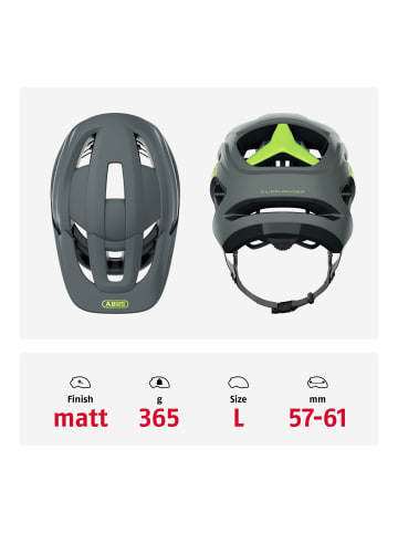 ABUS Fahrradhelm CliffHanger in concrete grey