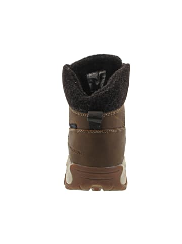 Tom Tailor Schnürstiefel Braun