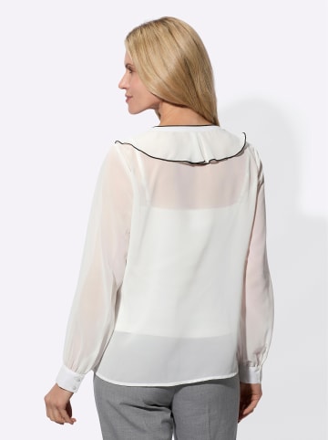 Sieh an! Bluse in weiß
