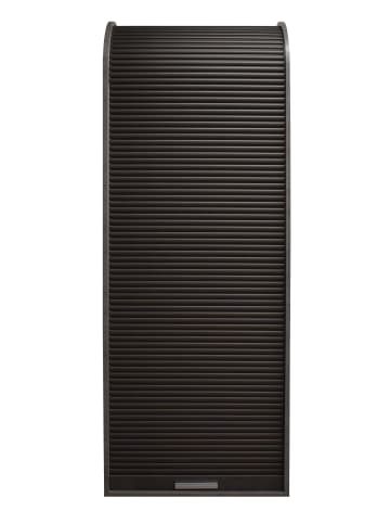 58 aufm Kessel JALOUSIESCHRANK Eadith 69 x 44 x 192 Rollladenschrank Graphit/Graphit