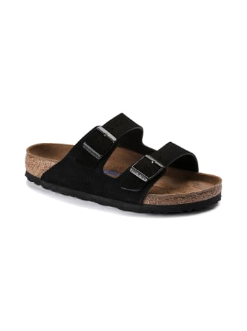 Birkenstock Pantoletten Arizona in Schwarz