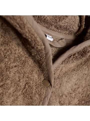 Pippi Babywear Bademantel "Bath Robe" in Braun